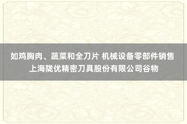 如鸡胸肉、蔬菜和全刀片 机械设备零部件销售 上海陇优精密刀具股份有限公司谷物